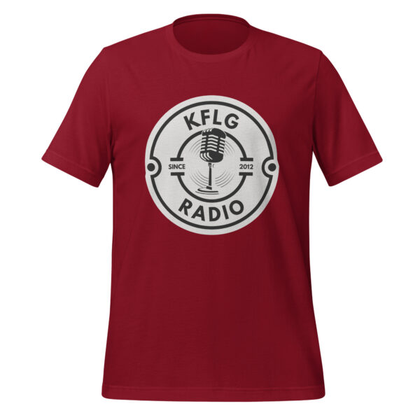 KFLG Radio Unisex T-Shirt Cardinal