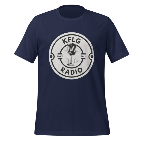 KFLG Radio Unisex T-Shirt Navy